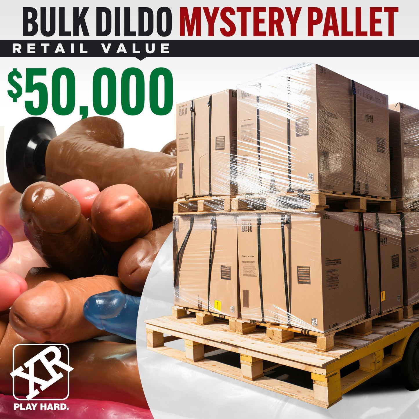 Bulk Dildo Mystery Pallet - promotional-material - The Rabbit Hole Life