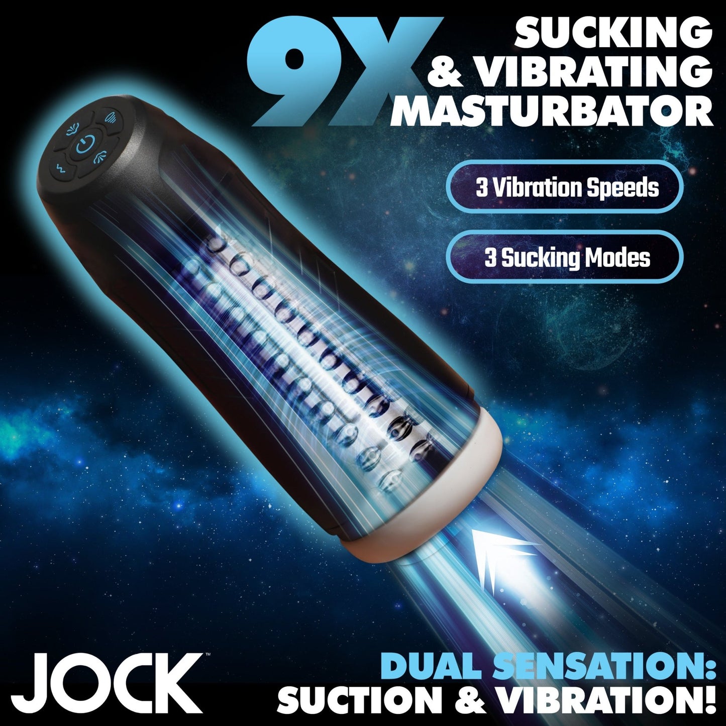 9X Sucking and Vibrating Masturbator - masturbators - The Rabbit Hole Life