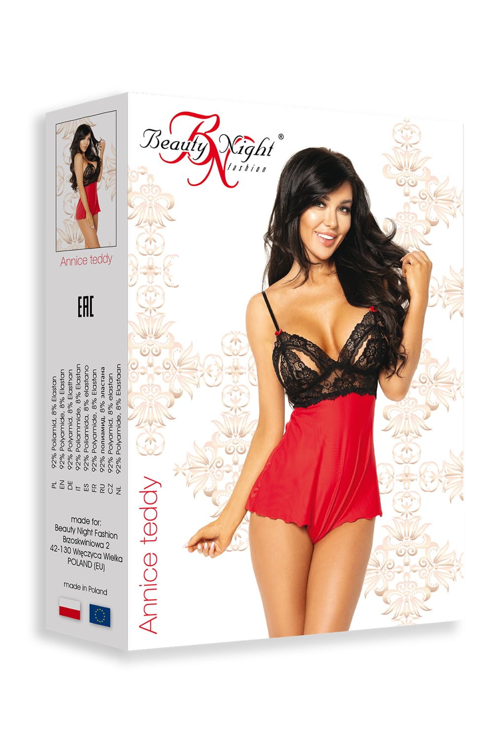 Beauty Night BN6601 Annice Teddy - The Rabbit Hole Life