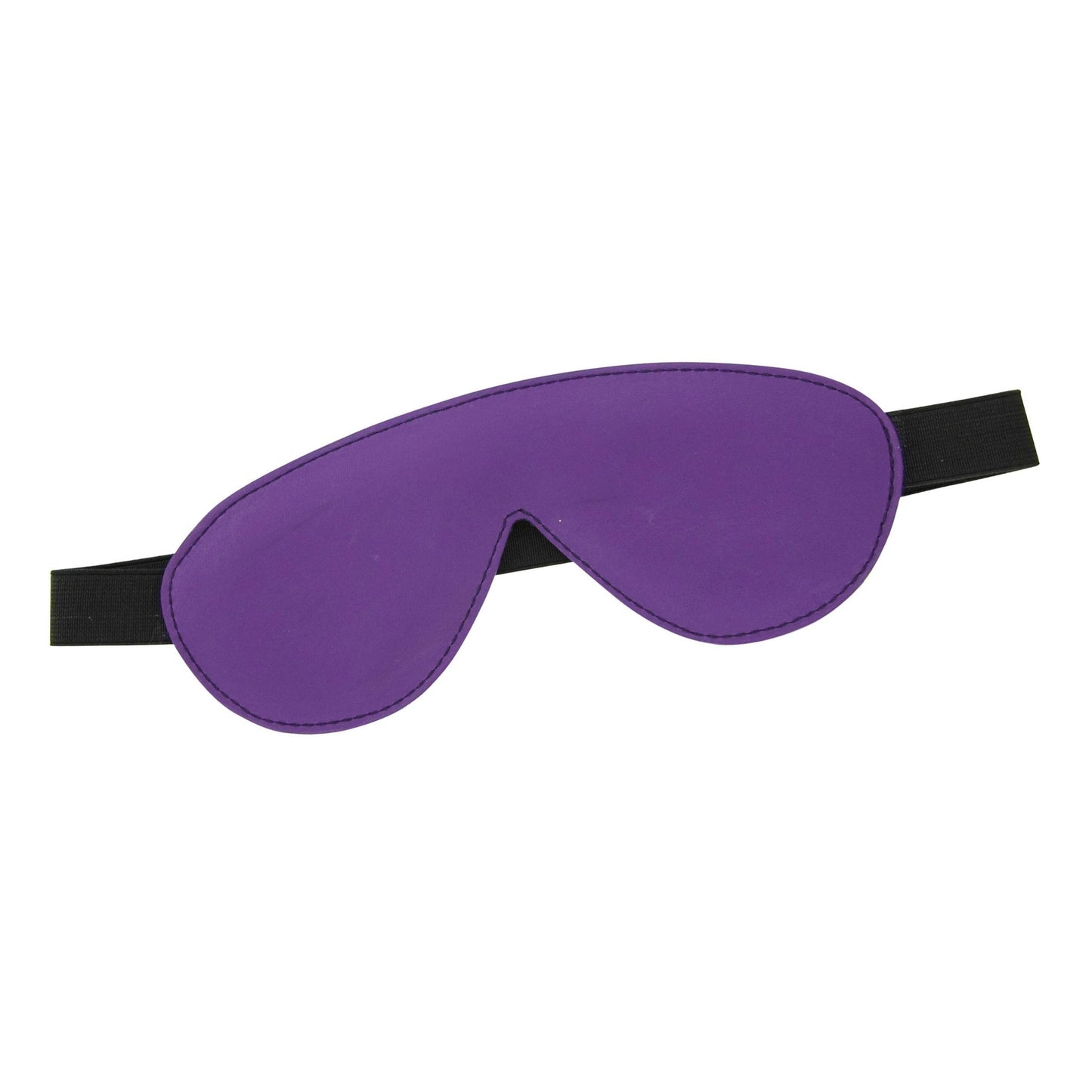 Blindfold Padded Leather - and Black - Hoods - The Rabbit Hole Life