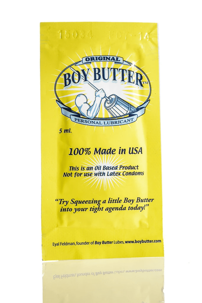 Boy Butter Original Formula Single Use Packet - Lubes - The Rabbit Hole Life