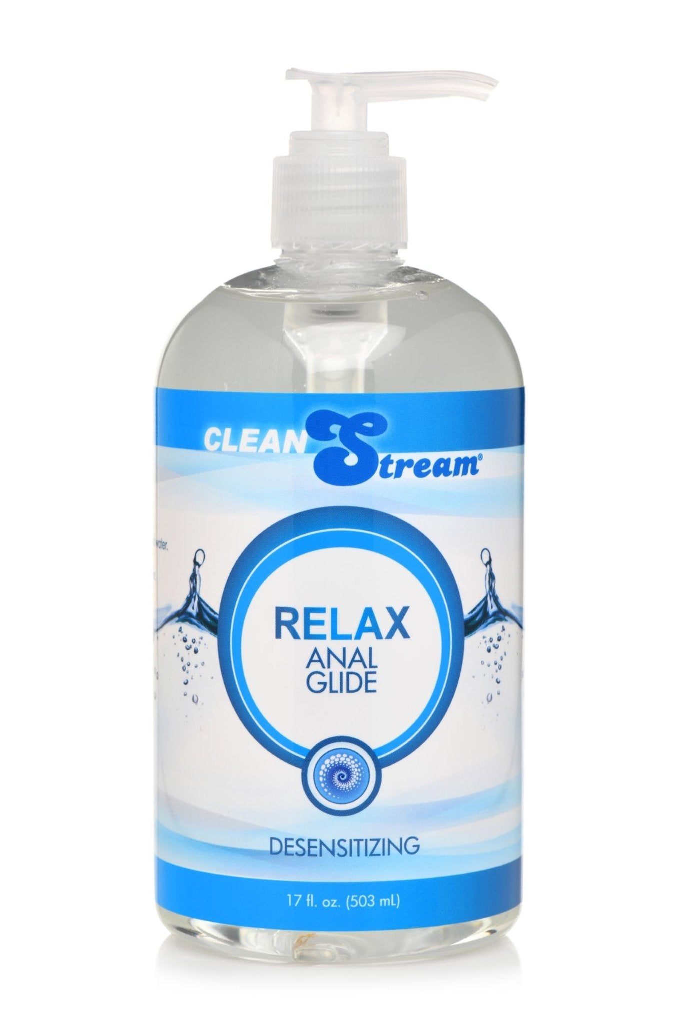 Clean Stream Relax Desensitizing Anal Lube 17 oz - lubes - The Rabbit Hole Life