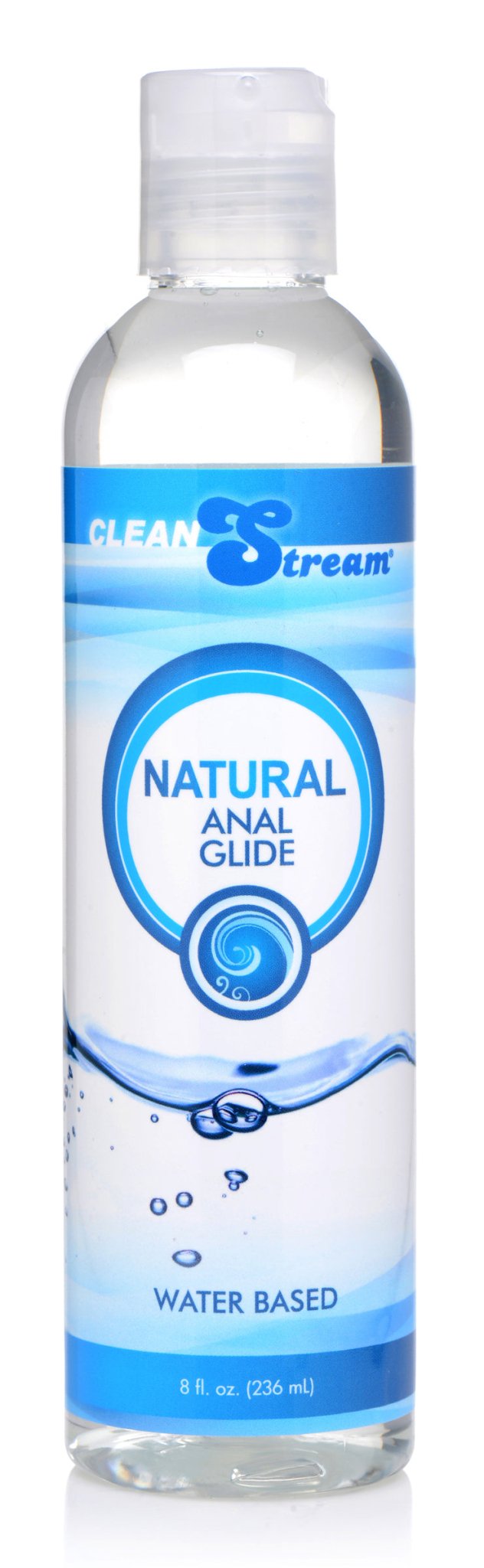 CleanStream Water-Based Anal Lube 8 oz - lubes - The Rabbit Hole Life
