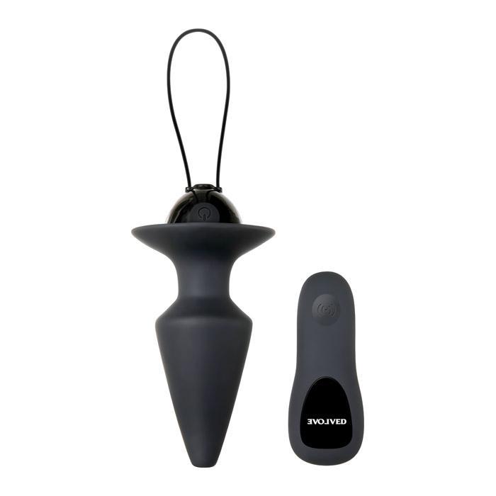 Evolved Novelties Plug & Play Butt Plug Vibrator With Remote Control - Anal Toys - The Rabbit Hole Life