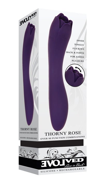 Evolved THORNY ROSE PURPLE - Vibrators - The Rabbit Hole Life