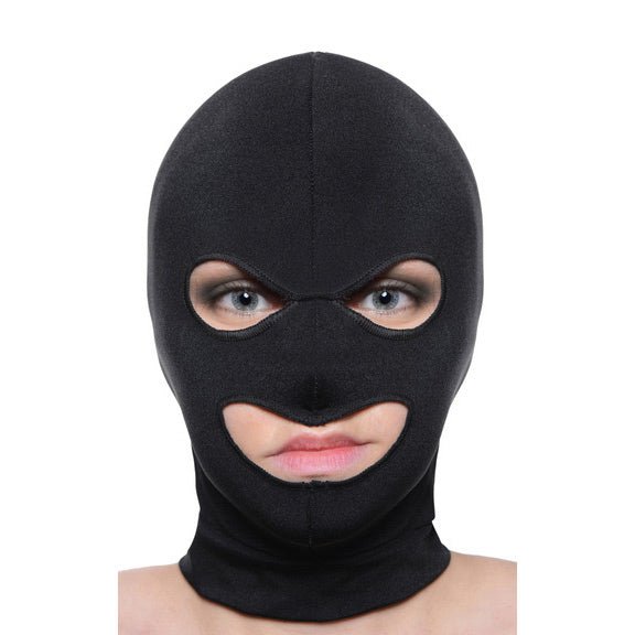 Facade Hood with Eye and Mouth Holes - Hoods - The Rabbit Hole Life