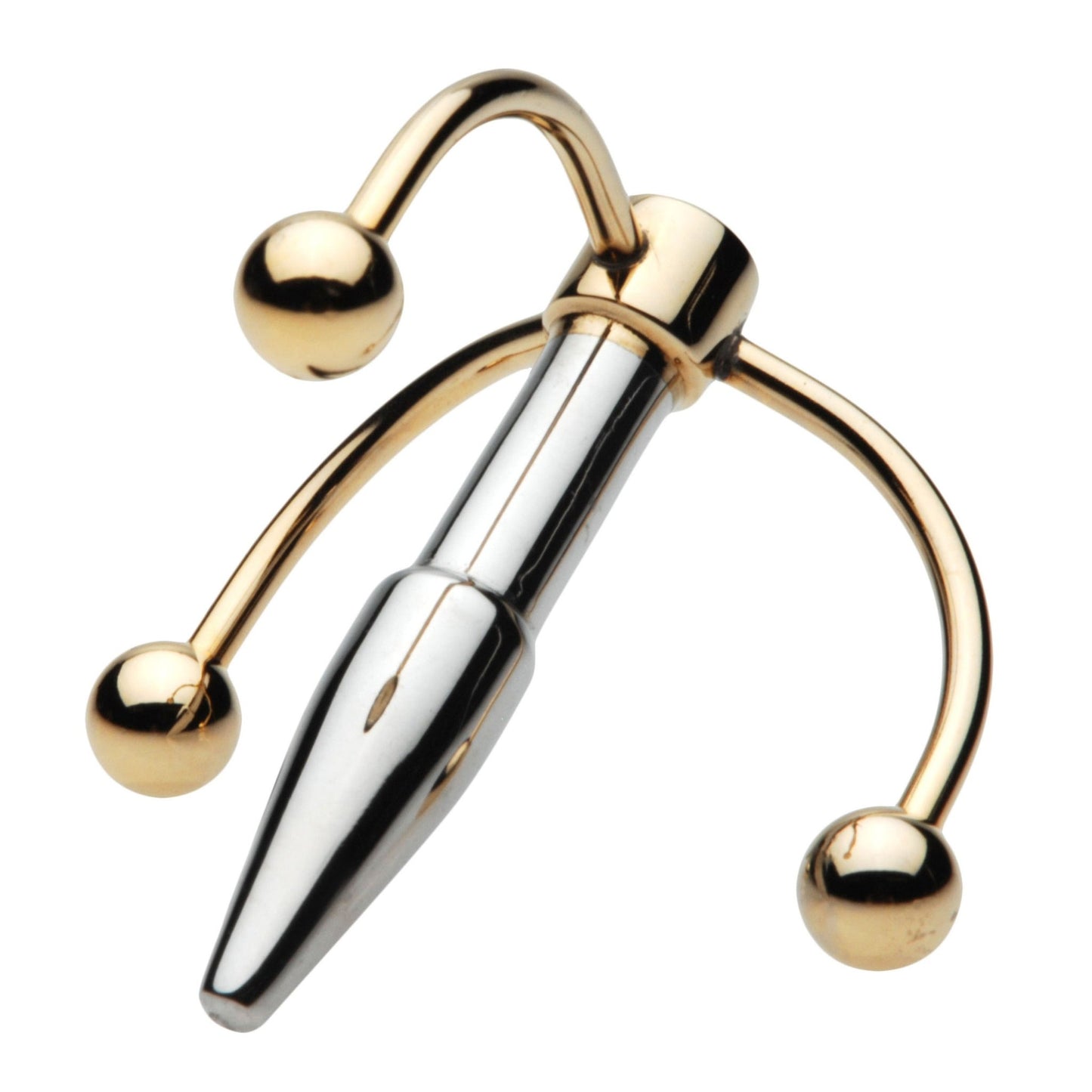 Golden Claw Head Urethral Plug - urethral-inserts - The Rabbit Hole Life