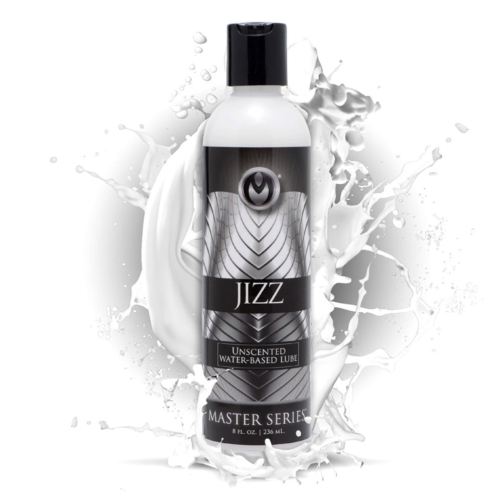 Jizz Unscented Water-Based Lube 8oz - MasterSeries - The Rabbit Hole Life