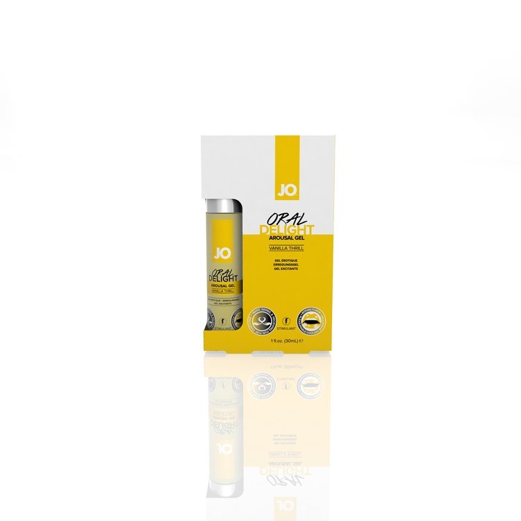 JO Oral Delight - Vanilla - Stimulant 1 floz / 30 mL - Lubes - The Rabbit Hole Life