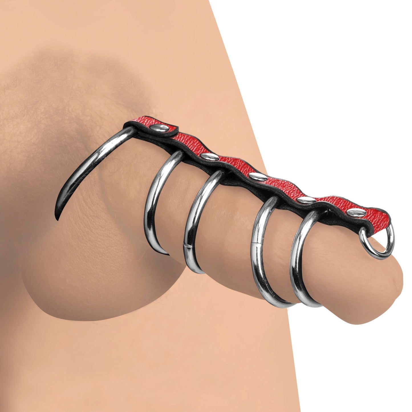 Leather and Steel Gates of Hell - cockrings - The Rabbit Hole Life