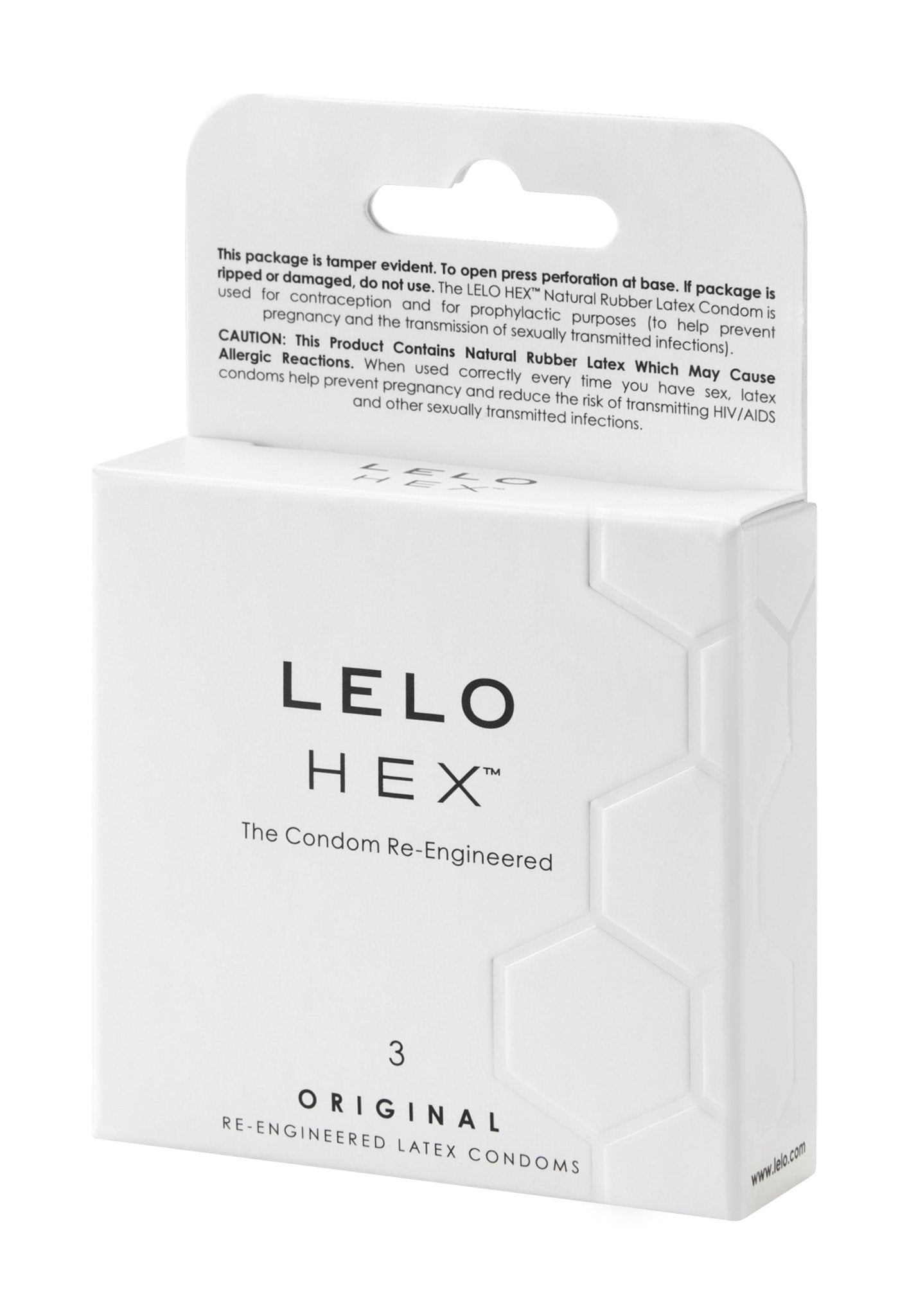 LELO HEX Original Condoms, 3 Pack - Accessories / Miscellaneous - The Rabbit Hole Life