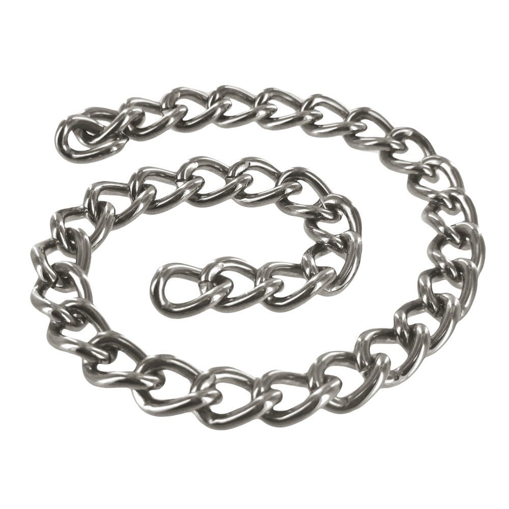 Linkage 12 Inch Steel Chain - locks-and-hardware - The Rabbit Hole Life