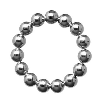 Meridian 2 Inch Stainless Steel Beaded Cock Ring - new-products - The Rabbit Hole Life