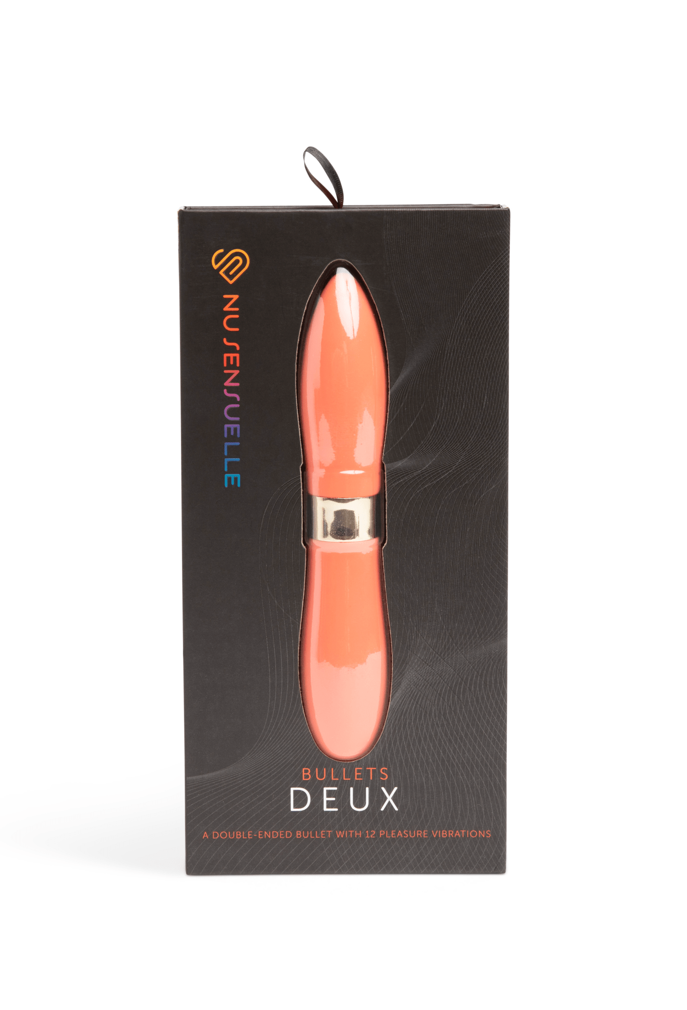 Nu Sensuelle DOUBLE ENDED DEUX BULLET - CORAL - Vibrators - The Rabbit Hole Life