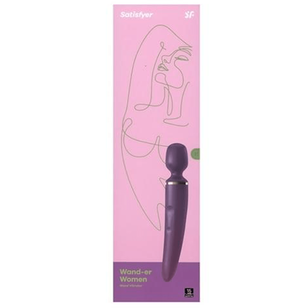 Satisfyer Wand-er Women - Purple, Gold - Other - The Rabbit Hole Life