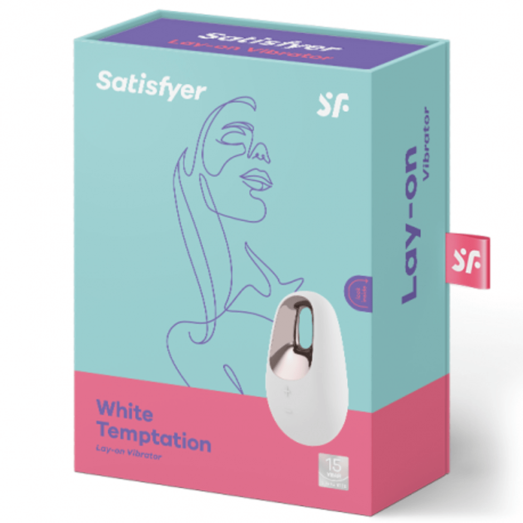 Satisfyer White Temptation - White, Brass - Other - The Rabbit Hole Life