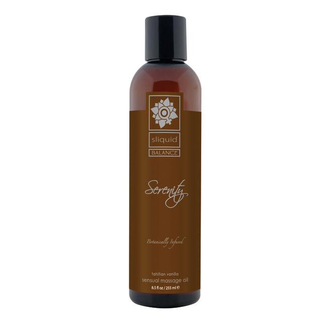 Sliquid Massage Oil Serenity 4.2oz - Lubes - The Rabbit Hole Life