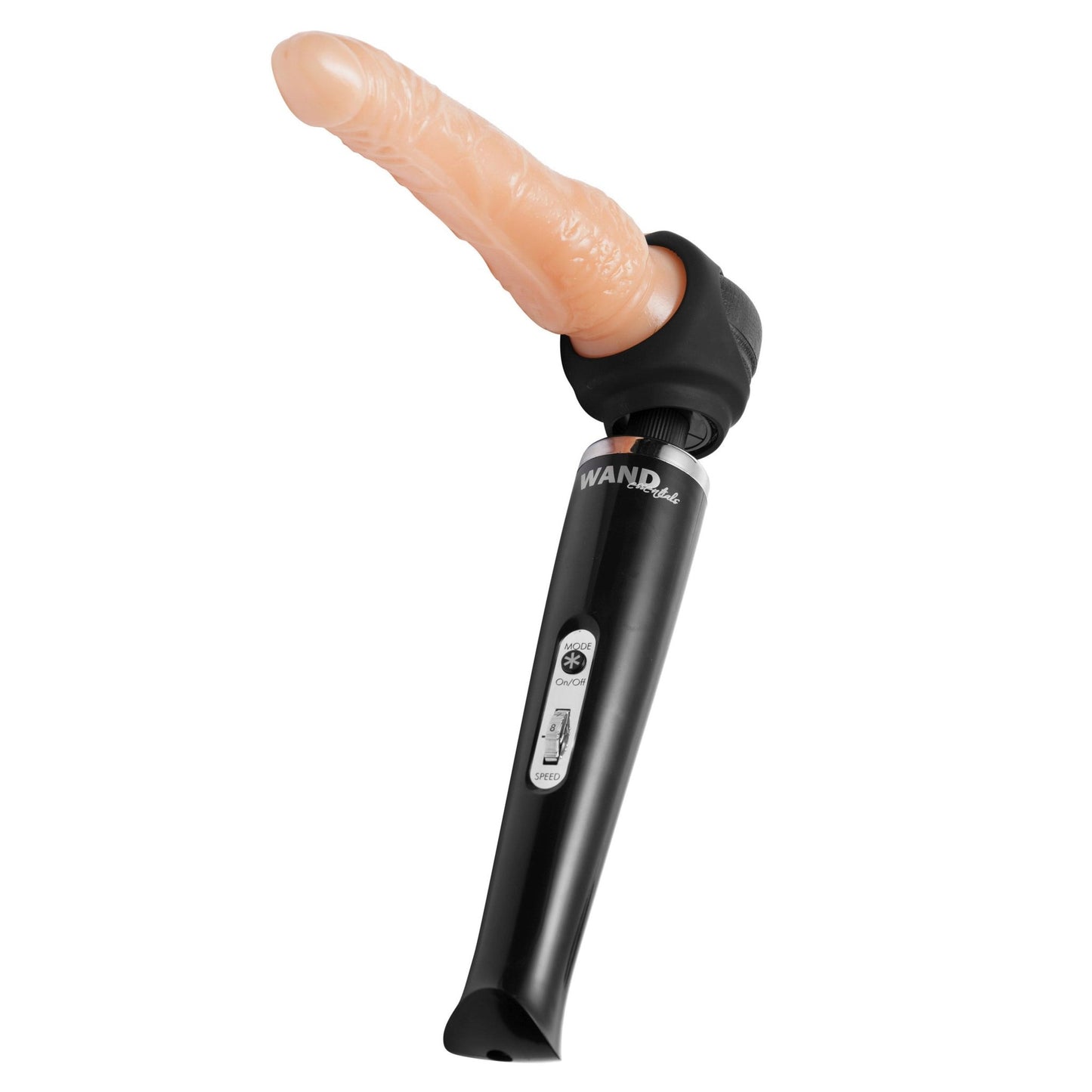 Strap Cap Vibrating Wand Harness Kit with Dildo - wand-massagers - The Rabbit Hole Life