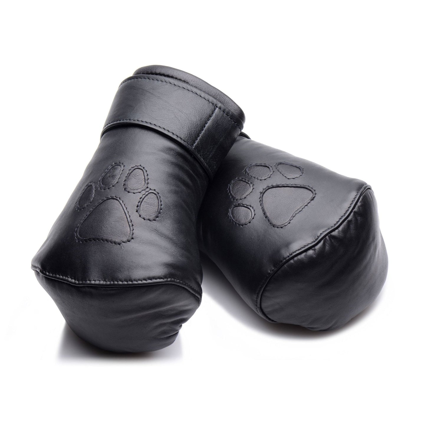 Strict Leather Padded Puppy Mitts - bondage_leather - The Rabbit Hole Life