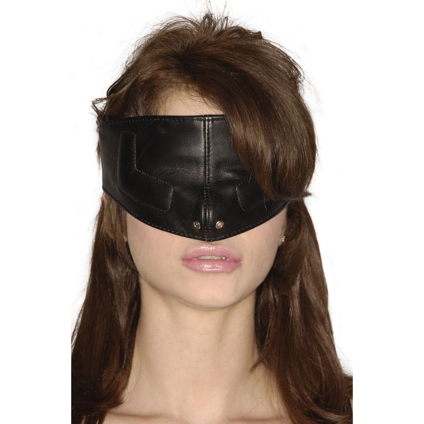 Strict Leather Upper Face Mask-SM - LeatherR - The Rabbit Hole Life