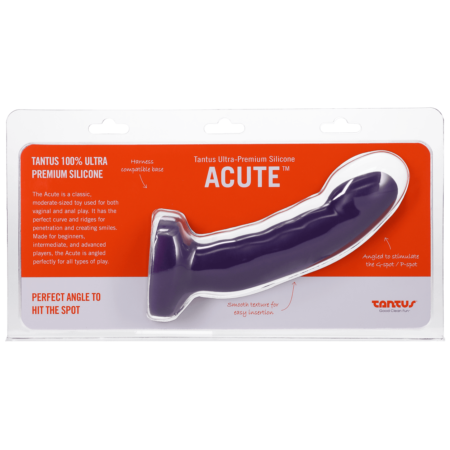Tantus Acute Amethyst Medium - Anals Toys - The Rabbit Hole Life