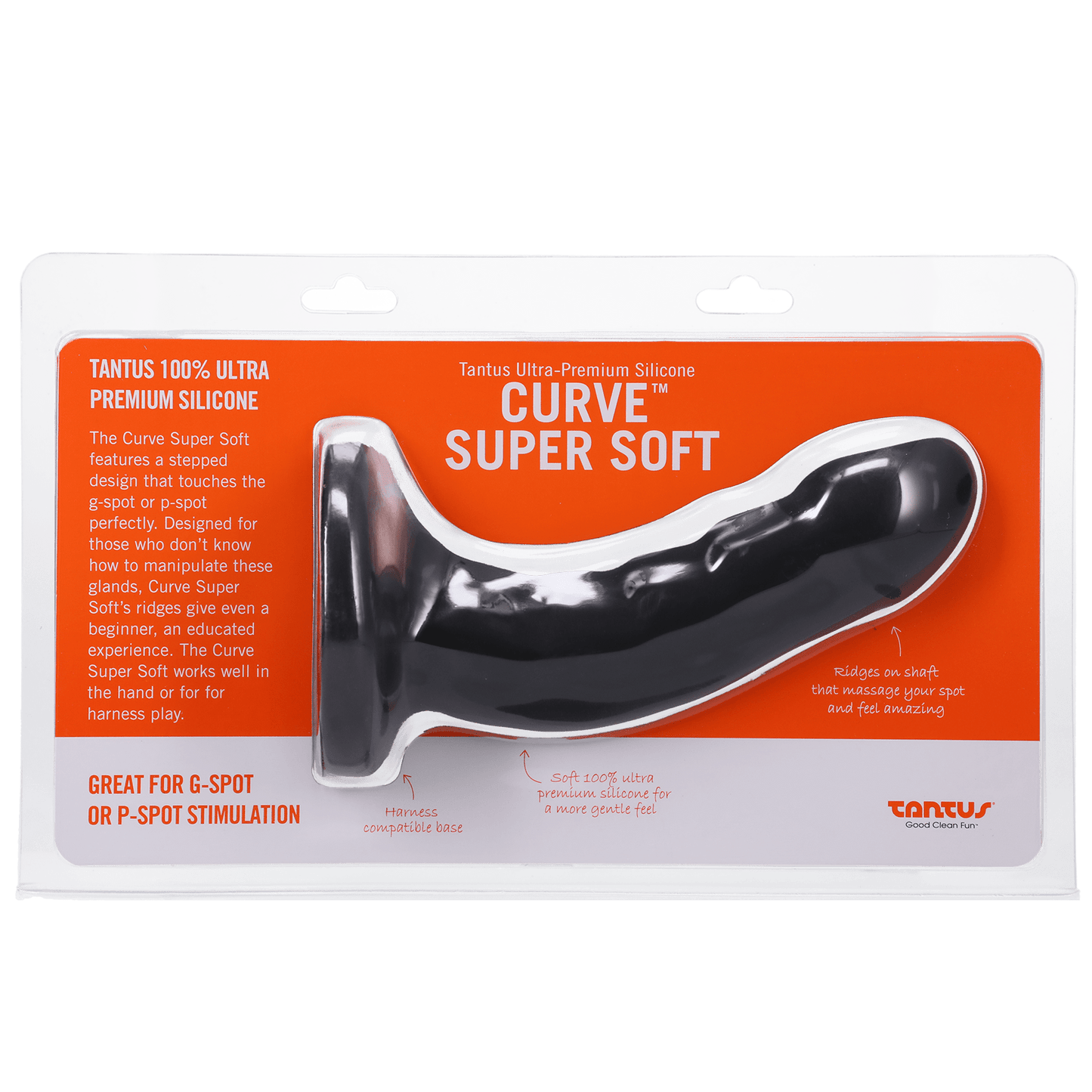 Tantus Curve Onyx Soft - Anal Toys - The Rabbit Hole Life
