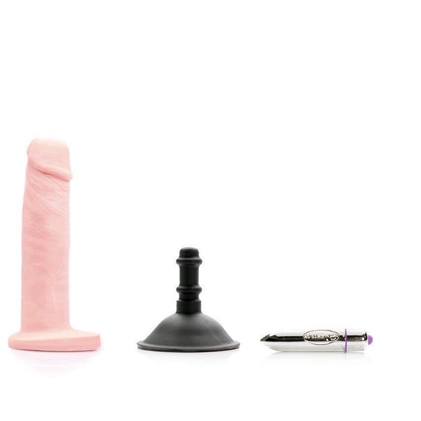 Tantus Silicone Alan O2 Dildo Vibrating Kit with Suction Cup - Other - The Rabbit Hole Life