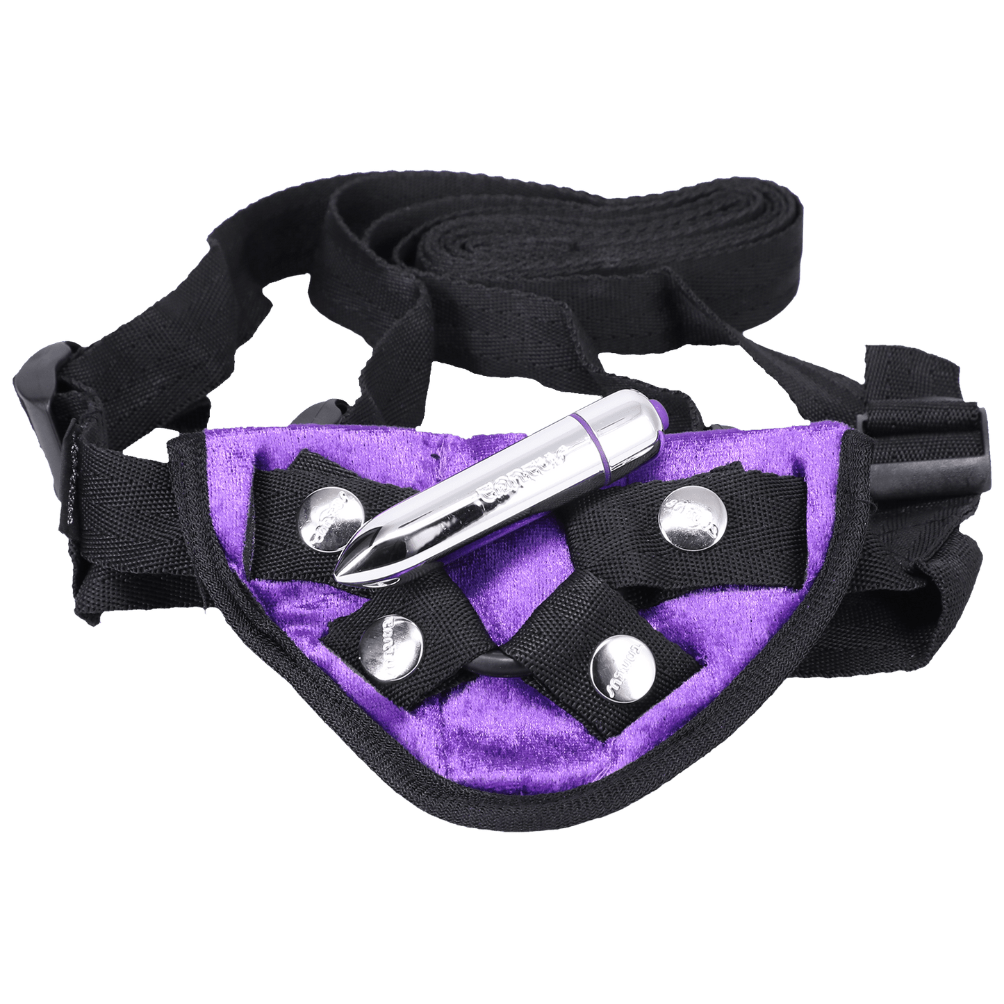 Tantus Velvet Vibrating Harness Lilac - Anals Toys - The Rabbit Hole Life