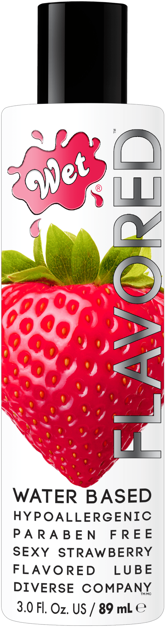 Wet Flavored Sexy Strawberry Edible Lube 3oz - Other - The Rabbit Hole Life