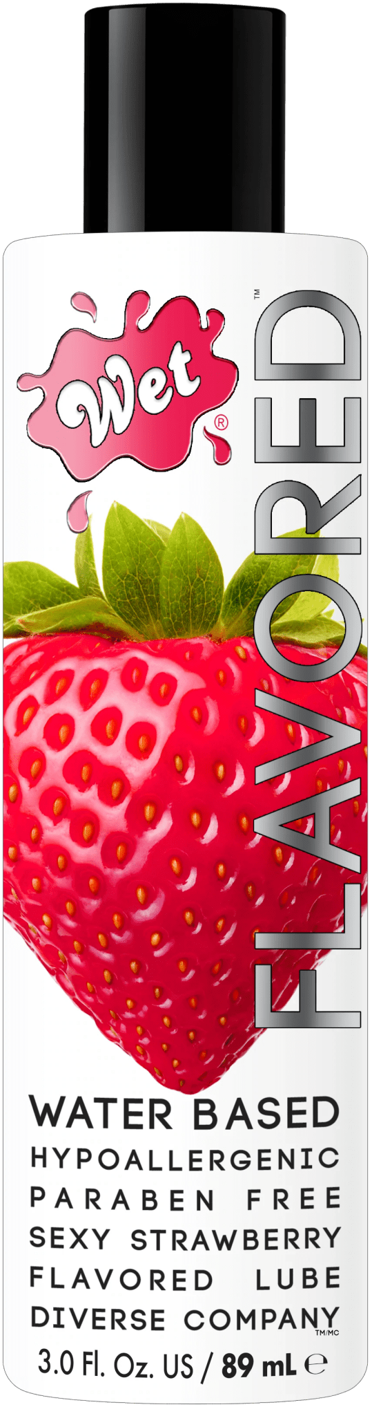 Wet Flavored Sexy Strawberry Edible Lube 3oz - Other - The Rabbit Hole Life