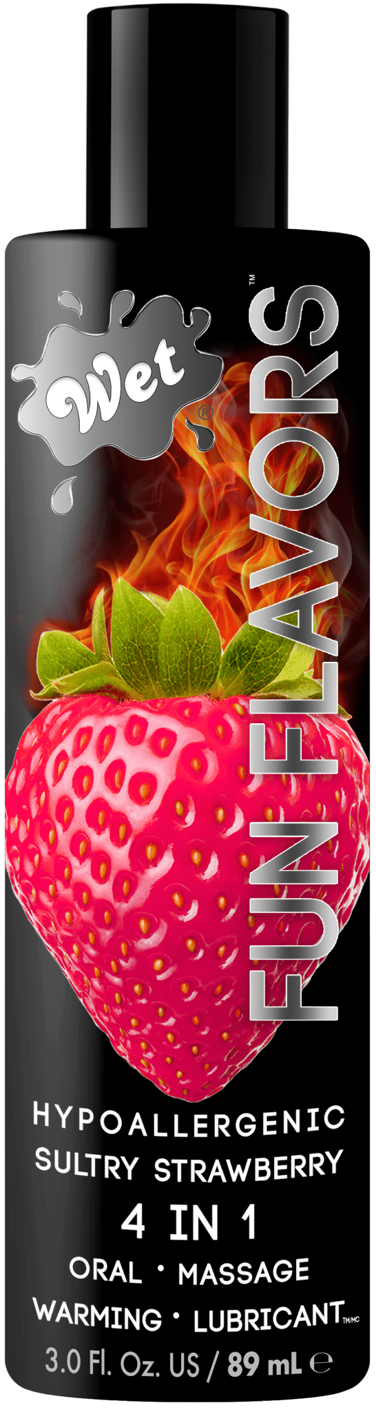 Wet Fun Flavors Sexy Strawberry 4 in 1 3oz - Other - The Rabbit Hole Life