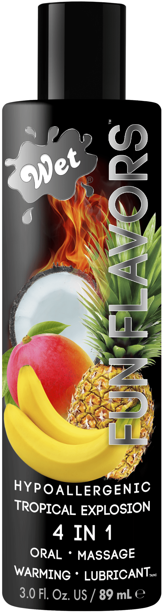 Wet Fun Flavors Tropical Explosion 4 in 1 3oz - Other - The Rabbit Hole Life