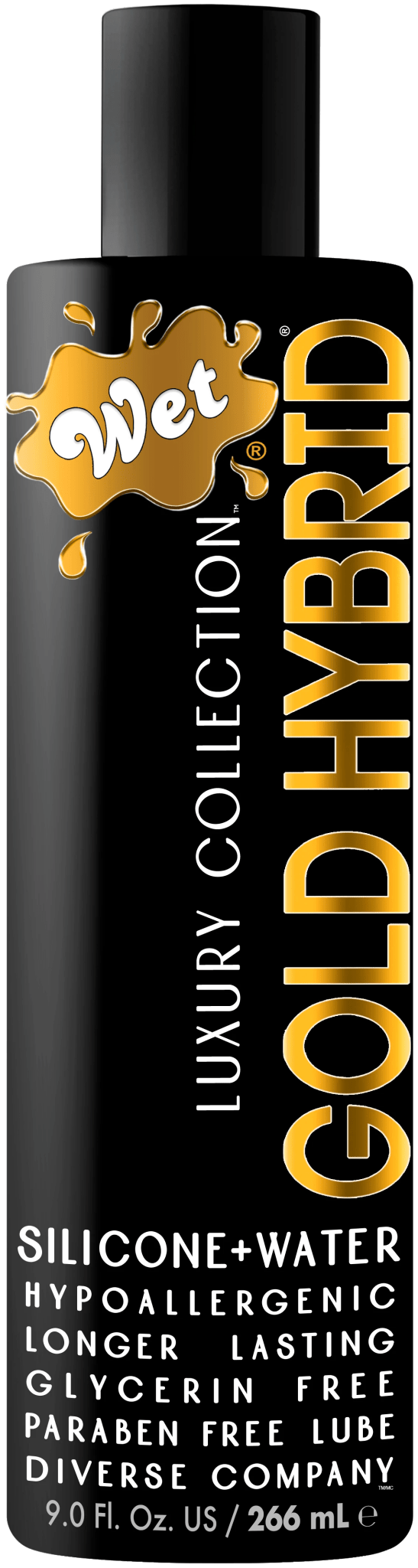 Wet Gold Hybrid Silicone & Water Based 9oz - Other - The Rabbit Hole Life