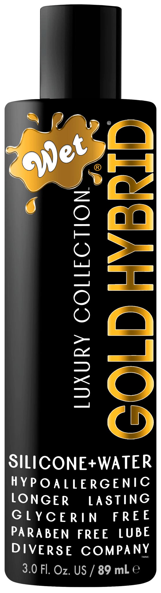 Wet® Gold Hybrid Water Silicone Blend 3.1 Fl. Oz./93mL - Other - The Rabbit Hole Life