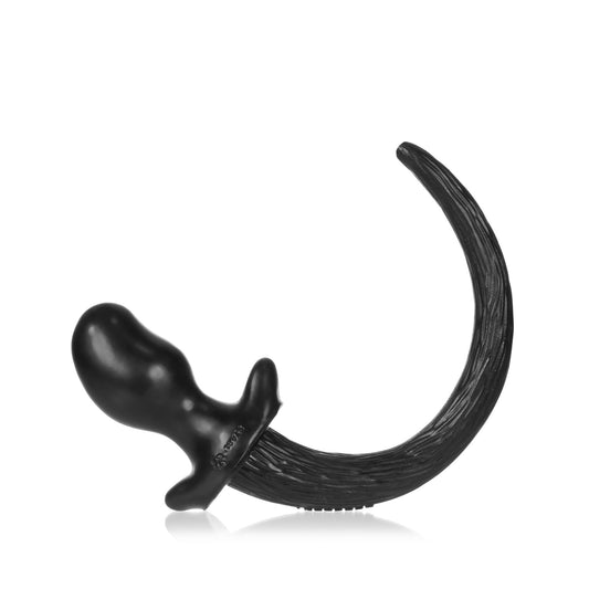 BEAGLE puppy tail buttplug BLACK Medium - Anal Toys - The Rabbit Hole Life