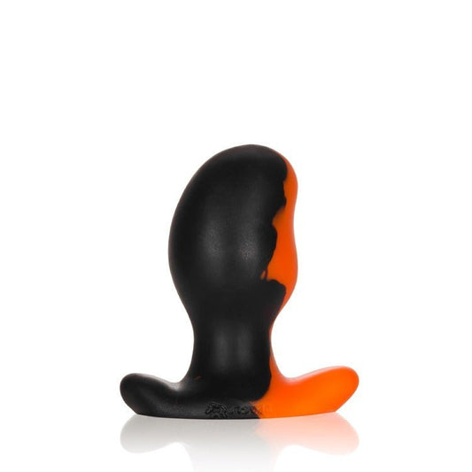 ERGO, buttplug - BLACK ORANGE SWIRL - MEDIUM - Anal Toys - The Rabbit Hole Life