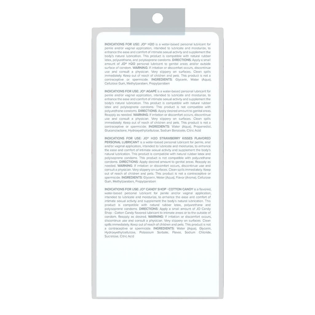 Four Play - Lubricant Variety Pack - Lubes - The Rabbit Hole Life