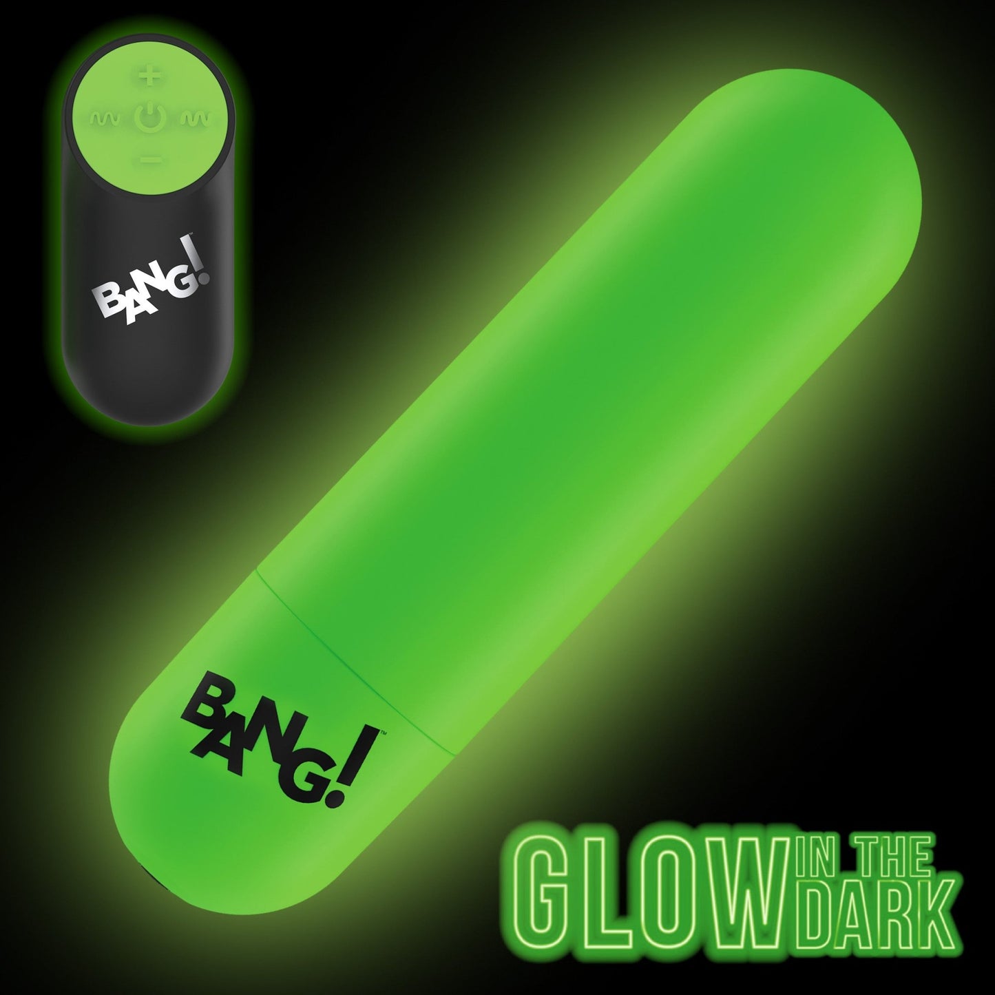 Glow-in-the-Dark Silicone Bullet - bullet-vibrators - The Rabbit Hole Life