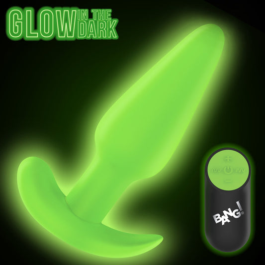 Glow-in-the-Dark Silicone Butt Plug - butt-plugs - The Rabbit Hole Life