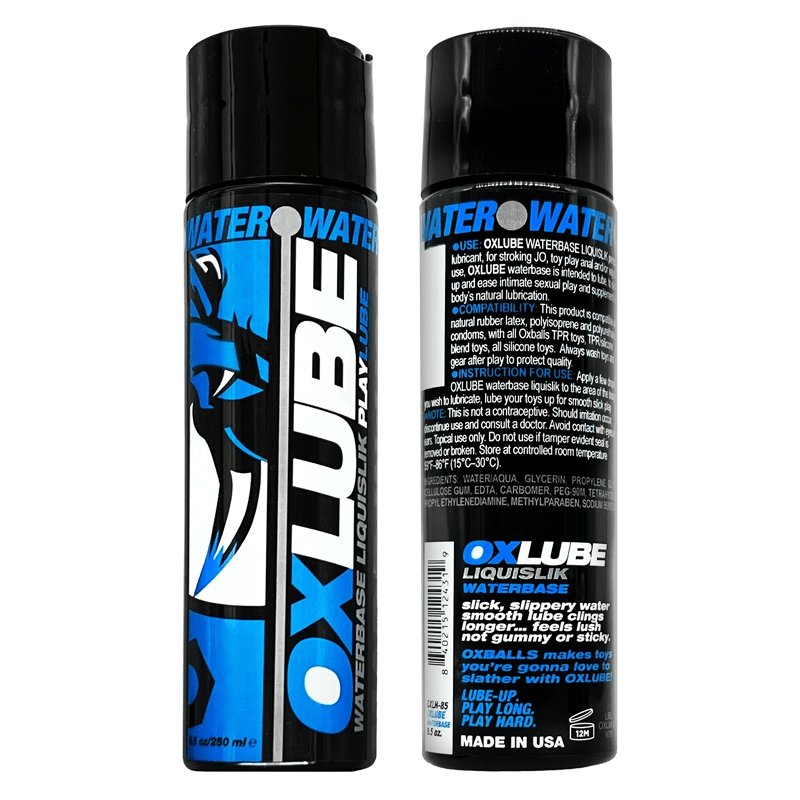 LIQUISLIK Waterbase, OXLube, 4.4 oz - Lubes - The Rabbit Hole Life