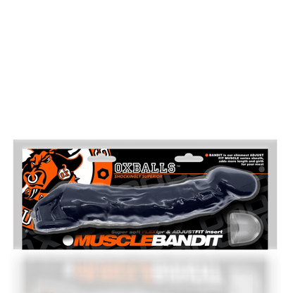 MUSCLE BANDIT, slimmest muscle cocksheath, BLACK - For Him - The Rabbit Hole Life