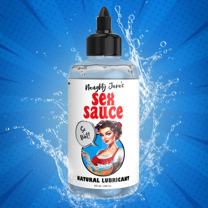 Naughty Jane's Sex Sauce Natural Lubricant - 16oz - lubes - The Rabbit Hole Life