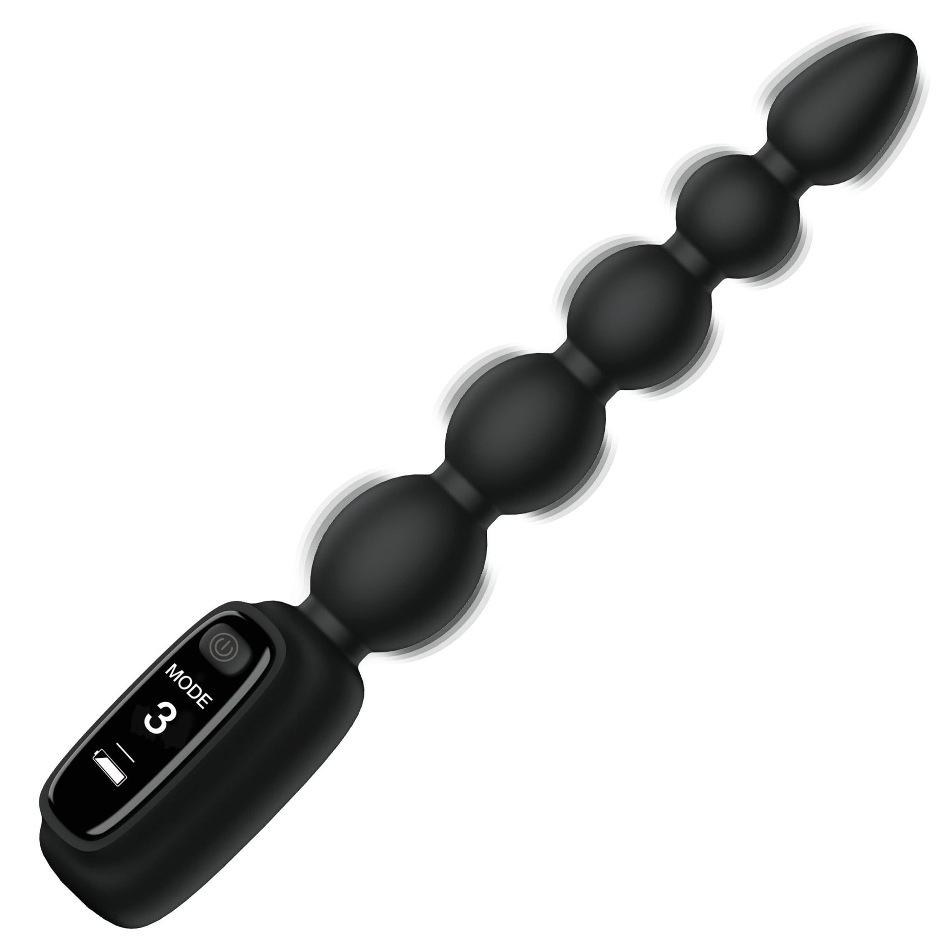 Silicone Anal Beads with Digital Display - vibesextoys - The Rabbit Hole Life