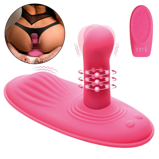 Spin n' Grind Rotating and Vibrating Silicone Sex Grinder - vibesextoys - The Rabbit Hole Life