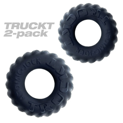 TRUCKT, 2-piece cockring - PLUS+SILICONE special edition - NIGHT - For Him - The Rabbit Hole Life