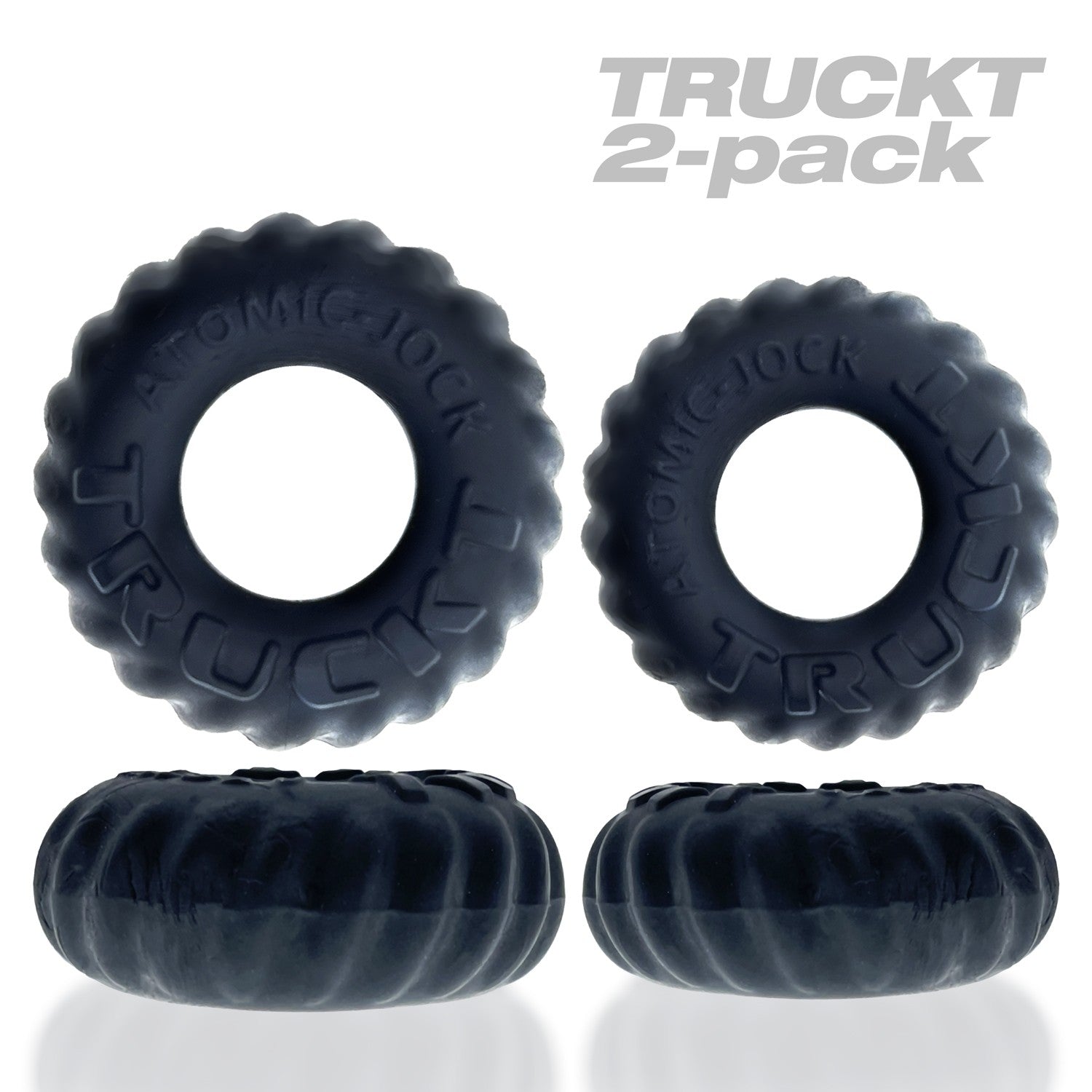 TRUCKT, 2-piece cockring - PLUS+SILICONE special edition - NIGHT - For Him - The Rabbit Hole Life