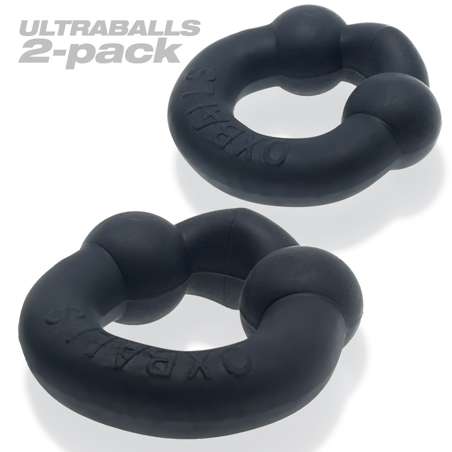 ULTRABALLS, 2-pack cockring - PLUS+SILICONE special edition - NIGHT - For Him - The Rabbit Hole Life