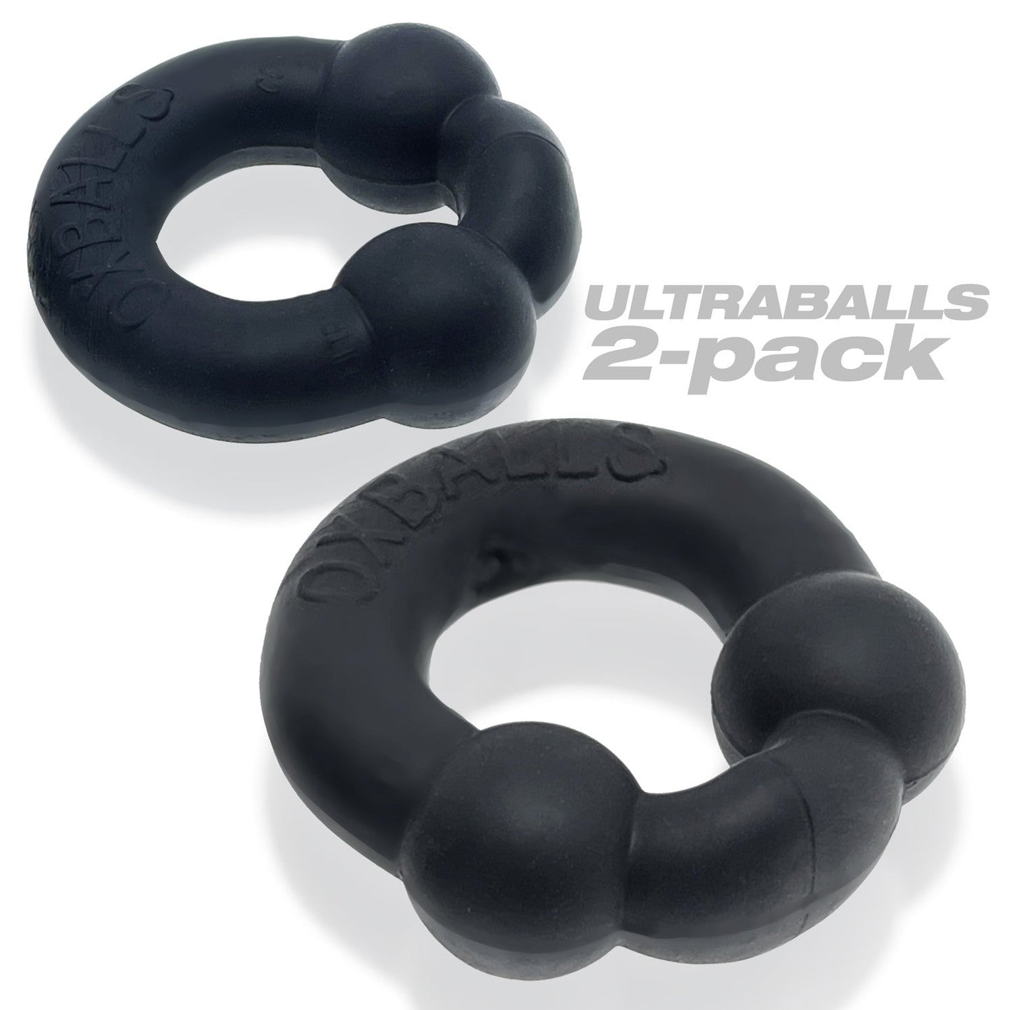 ULTRABALLS, 2-pack cockring - PLUS+SILICONE special edition - NIGHT - For Him - The Rabbit Hole Life