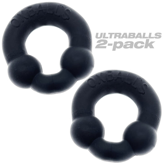 ULTRABALLS, 2-pack cockring - PLUS+SILICONE special edition - NIGHT - For Him - The Rabbit Hole Life