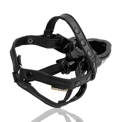 WATERSPORT strap-on gag BLACK - BDSM - The Rabbit Hole Life